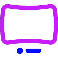 Ar Curve Screen Icon from Flex Neon Set