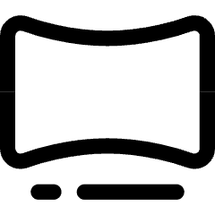 Ar Curve Screen Icon from Core Line Set