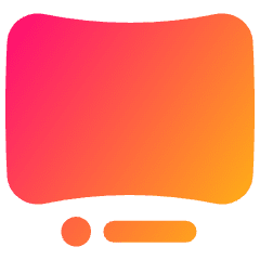 Ar Curve Screen Icon from Plump Gradient Set