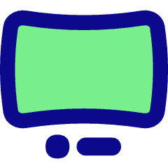 Ar Curve Screen Icon from Flex Pop Set