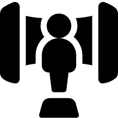 Immersive Reality Stand Icon from Ultimate Bold Set