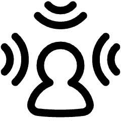 Spatial Audio Icon from Plump Line Set