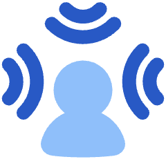 Spatial Audio Icon from Plump Flat Set