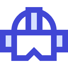 Virtual Reality Icon from Sharp Duo Set