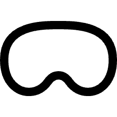 Vision Pro Icon from Flex Line Set