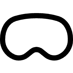 Vision Pro Icon from Core Line Set