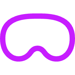 Vision Pro Icon from Flex Neon Set