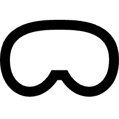 Vision Pro Icon from Sharp Line Set