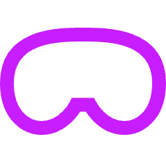 Vision Pro Icon from Sharp Neon Set