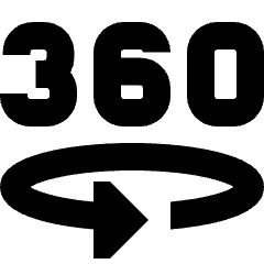 Vr 360 View Icon from Sharp Remix Set