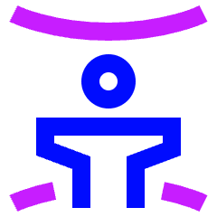 Vr Content Full Immersive Icon from Sharp Neon Set