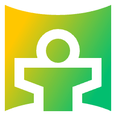 Vr Content Full Immersive Icon from Sharp Gradient Set