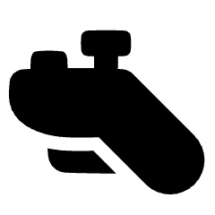 Vr Controller Icon from Plump Solid Set