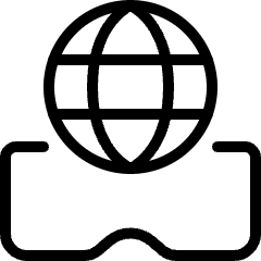 Vr Globe Icon from Ultimate Light Set