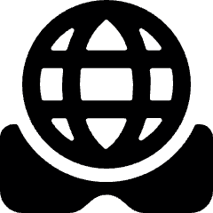 Vr Globe Icon from Ultimate Bold Set