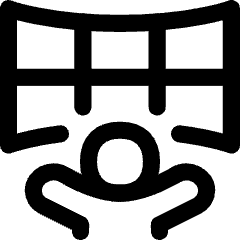 Vr Immersive Reality Icon from Flex Line Set