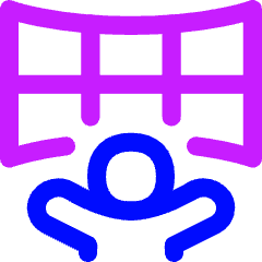 Vr Immersive Reality Icon from Flex Neon Set