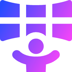 Vr Immersive Reality Icon from Core Gradient Set