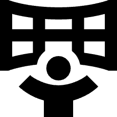 Vr Immersive Reality Icon from Sharp Remix Set