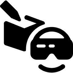 Vr User Box 1 Icon from Ultimate Bold Set
