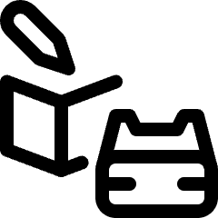 Vr User Box Icon from Ultimate Regular Set