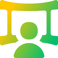 Vr Workspaces Icon from Flex Gradient Set