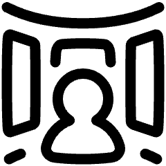 Vr Workspaces Icon from Plump Line Set