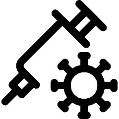 Virus Lab Research Syringe Icon from Ultimate Regular Set