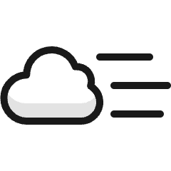 Visibility Cloud High Icon from Ultimate Colors Set