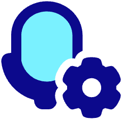 Microphone Setting Gear Icon from Plump Pop Set