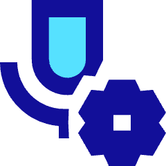 Microphone Setting Gear Icon from Sharp Pop Set