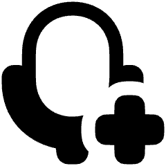 Voice Mail Add Plus Icon from Plump Remix Set