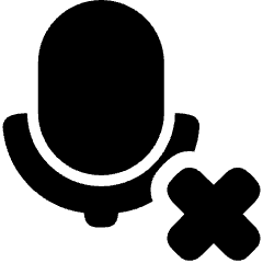 Voice Mail Disconnect Icon from Plump Solid Set