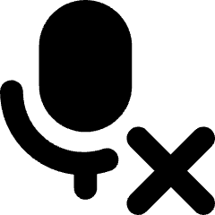 Voice Mail Disconnect Icon from Core Solid Set