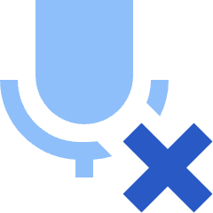 Voice Mail Disconnect Icon from Sharp Flat Set