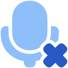 Voice Mail Disconnect Icon from Plump Flat Set