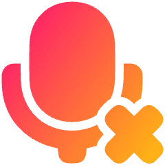 Voice Mail Disconnect Icon from Plump Gradient Set