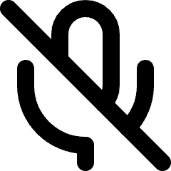 Voice Mail Off Icon from Micro Line Set