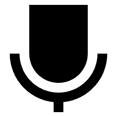 Voice Mail Icon from Sharp Solid Set
