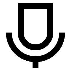 Voice Mail Icon from Sharp Line Set