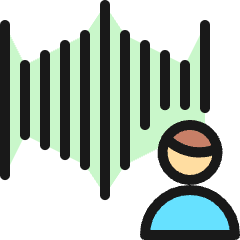 Voice Id User Icon from Ultimate Colors Set