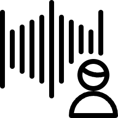 Voice Id User Icon from Ultimate Light Set