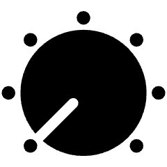 Tune Adjust Volume Icon from Plump Solid Set
