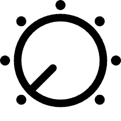 Tune Adjust Volume Icon from Plump Line Set