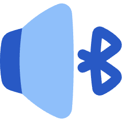 Volume Bluetooth Icon from Plump Flat Set