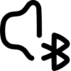 Volume Bluetooth Icon from Flex Line Set