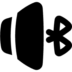 Volume Bluetooth Icon from Plump Solid Set