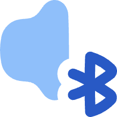 Volume Bluetooth Icon from Flex Flat Set