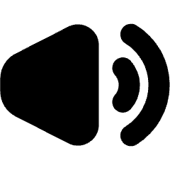 Volume High Icon from Micro Solid Set