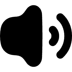 Volume Level High Icon from Flex Solid Set